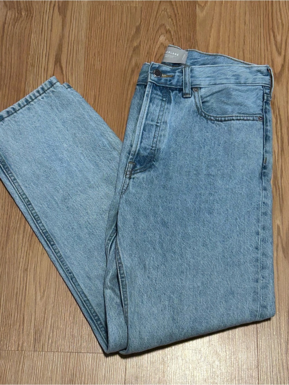 Everlane The Relaxed Straight Fit Jeans Organic Cotton Size 25 Regular